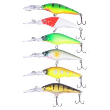 Воблер "Минноу Классик", F, 5,7гр, 87мм, 1,0-1,5 м, 5 цветов AZOR FISHING